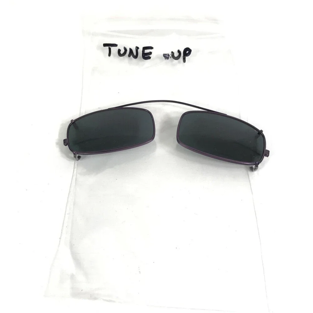 Vintage l.a. Eyeworks Sunglasses for TUNE UP TUNEUP Purple Frames w/ Gray Lenses